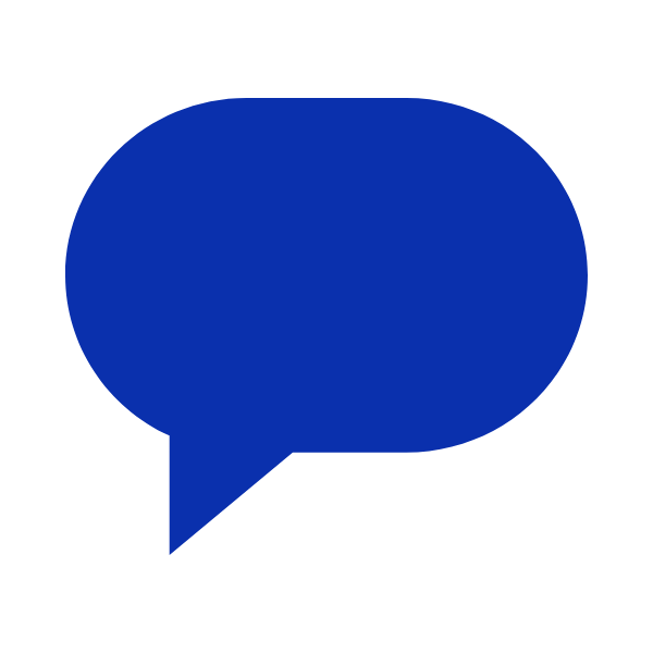 Prompt Bubble Blue